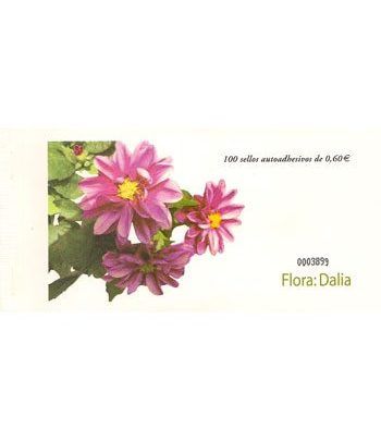 4383 Fauna y Flora (2008) DALIA (carnet de 100 sellos)