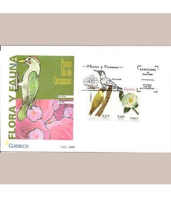 Sobres Primer Día España 4376/83 Fauna y flora (2008)