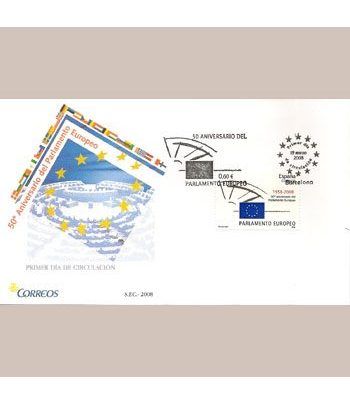 Sobres Primer Día España 4401 Parlamento Europeo (2008)