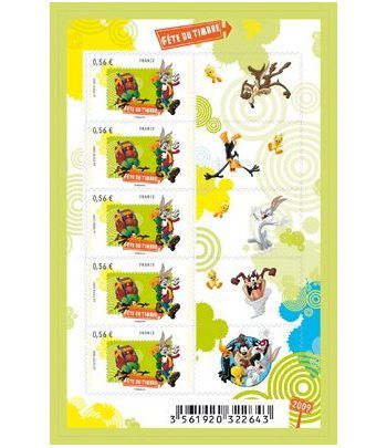 Cine. Francia 2009 Looney Tunes. Mini HB Bugs Bunny