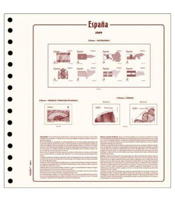 FILOBER sellos ESPAÑA 1998 sin montar