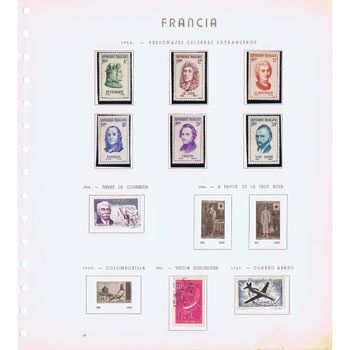 Colección Sellos de Francia 1949/1973.