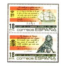 2791/92 II centenario de la Bandera Española