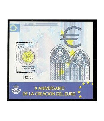 4496 X Aniversario de la creación del euro.