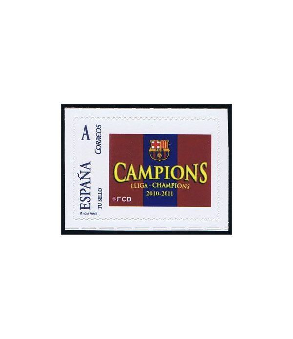 Colección Filatélica Oficial F.C. Barcelona. Pack nº02 Champions  - 10