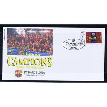 Colección Filatélica Oficial F.C. Barcelona. Pack nº02 Champions  - 12