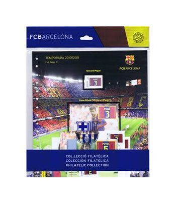 Colección Filatélica Oficial F.C. Barcelona. Pack nº03.
