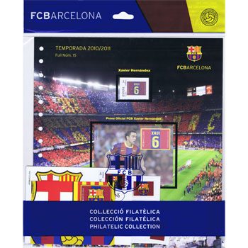 Colección Filatélica Oficial F.C. Barcelona. Pack nº04.  - 10