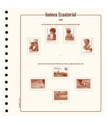 FILOBER Guinea 1968/2015 (montado con estuches)