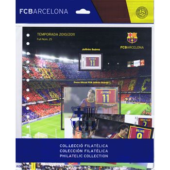 Colección Filatélica Oficial F.C. Barcelona. Pack nº09.  - 10