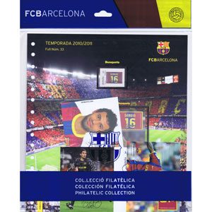Colección Filatélica Oficial F.C. Barcelona. Pack nº14.  - 10