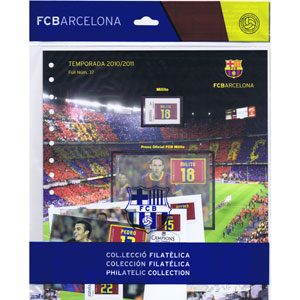 Colección Filatélica Oficial F.C. Barcelona. Pack nº16.  - 10