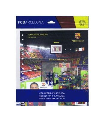 Colección Filatélica Oficial F.C. Barcelona. Pack nº17.