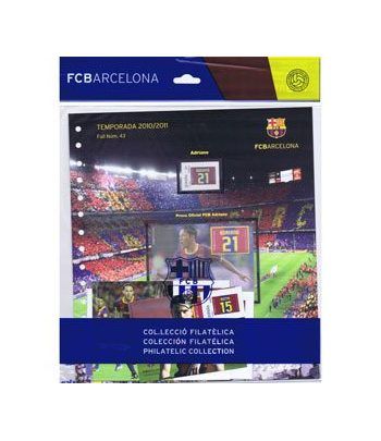 Colección Filatélica Oficial F.C. Barcelona. Pack nº19.