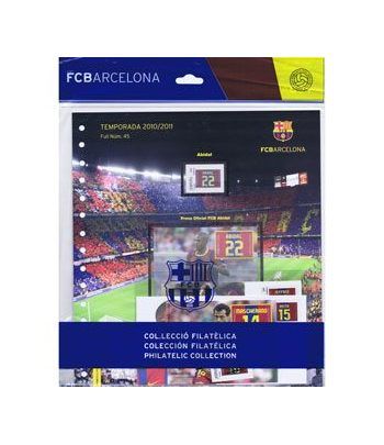 Colección Filatélica Oficial F.C. Barcelona. Pack nº20.  - 1