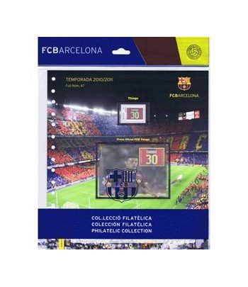 Colección Filatélica Oficial F.C. Barcelona. Pack nº21.  - 1