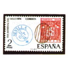 Sellos de España Año 1974