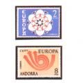 Sellos Andorra Española 1973